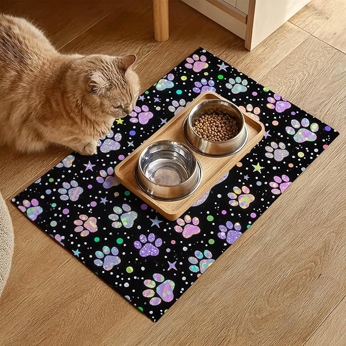 HOMETITUTE Pet Feeding Mats Cat Mat - Image 2