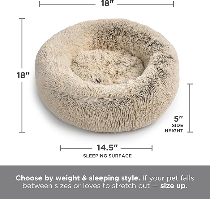 Best Friends by Sheri The Original Calming Donut Dog Bed - Image 9