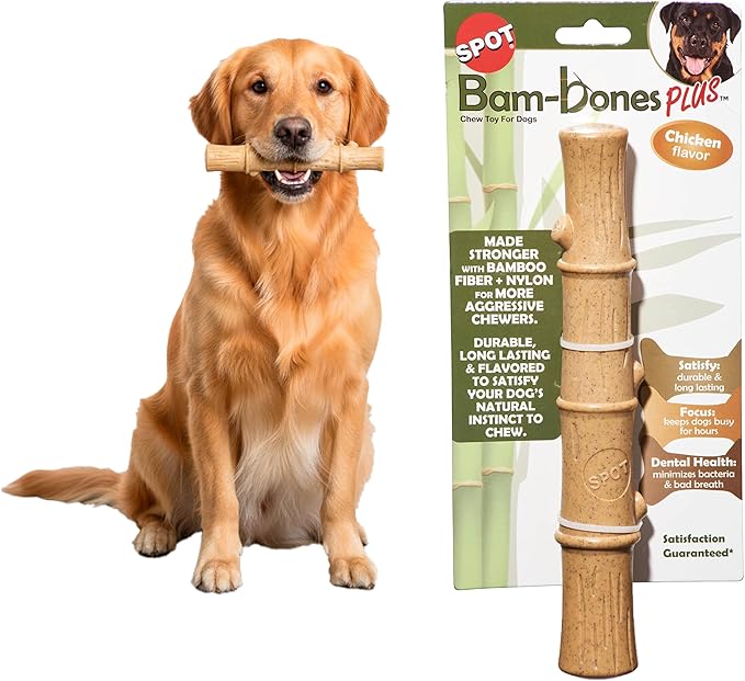 SPOT Bam-Bones Plus Bamboo Stick by SPOT
