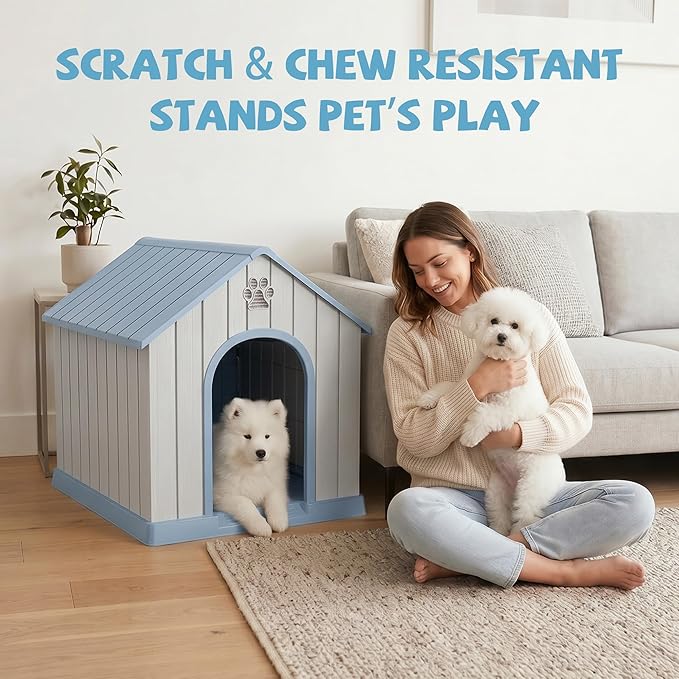 EFU Large Dog House Outdoor Indoor, Waterproof Dog House - Image 7