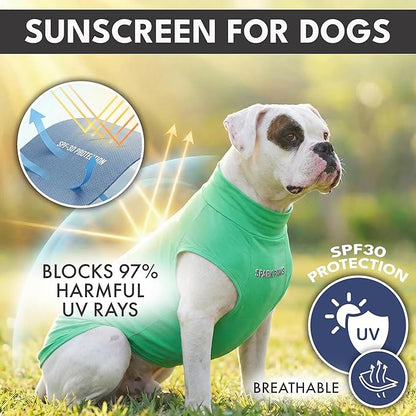 Spark Paws Sunblock Dog T-Shirt, SPF30 Protection, Lightweight Breathable Quick - Image 2