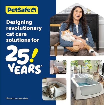 PetSafe ScoopFree Clumping Automatic Self Cleaning Cat Litter Box Hood and - Image 7