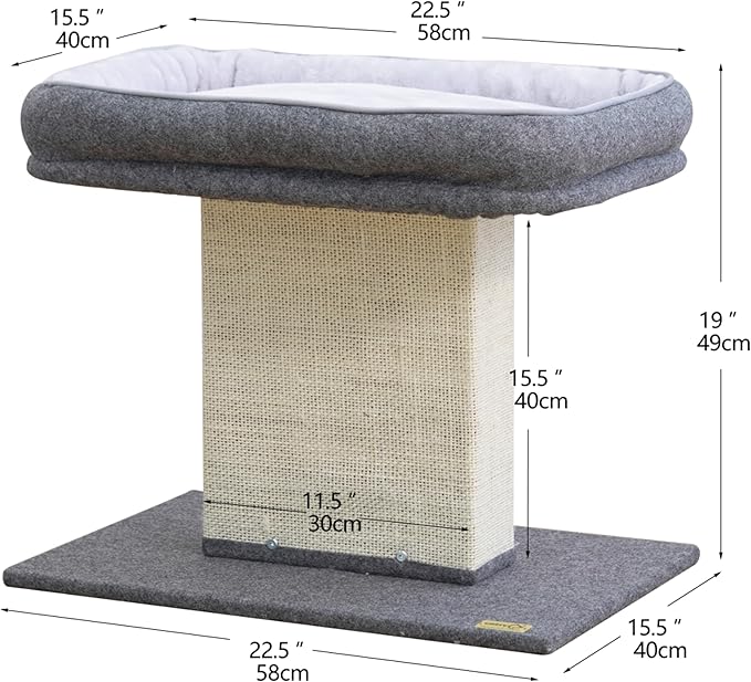 Catry Mellow 2-Level 19" Cat Tree - Image 2