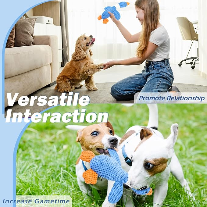 Vitscan Upgraded Goose Indestructible Dog Toys - Image 7