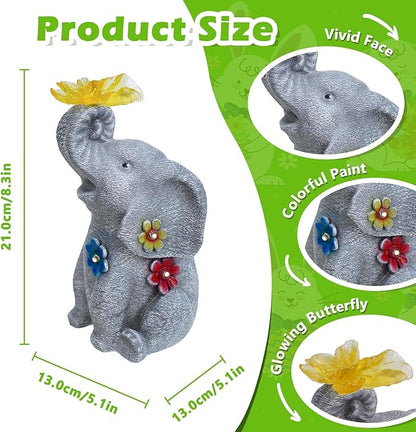 Lucky Elephant Garden Statue - Image 2