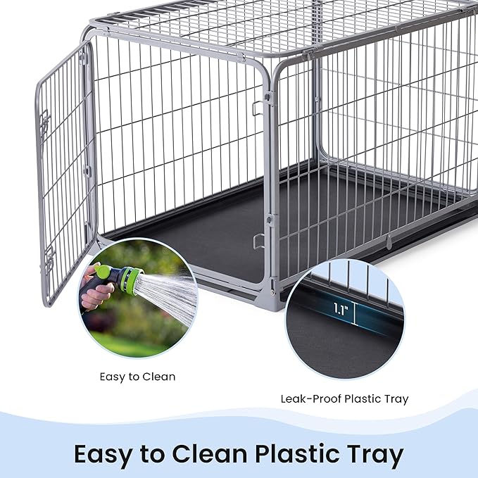 ZOMISIA Collapsible Dog Crate - Image 6