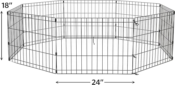 New World by MidWest Homes for Pets 18-Inch Exercise Pen, for Indoor and - Image 4