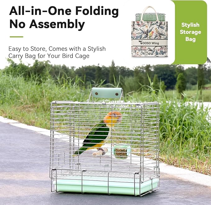 Bird Carrier Travel Cage - Image 8