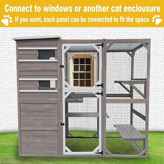 Gowoodhut Large Outdoor Catio Enclosures - Image 2