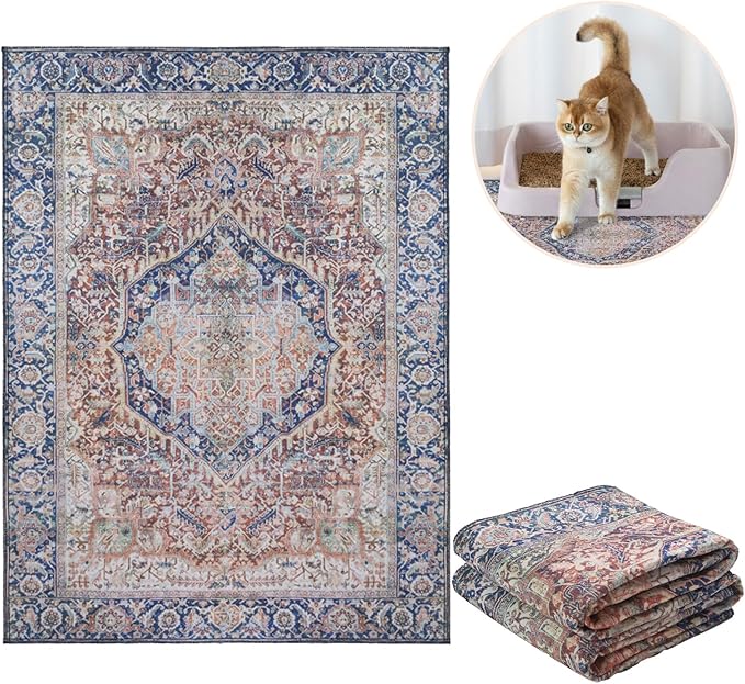Lovewag Pets Cat Litter Mat 2 Pack - Image 2