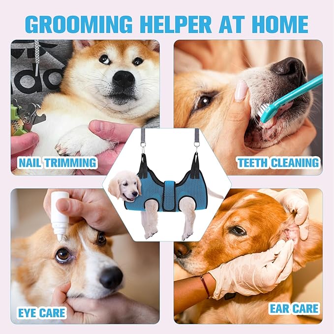 PAWCHIE Dog Grooming Hammock Harness - Image 7
