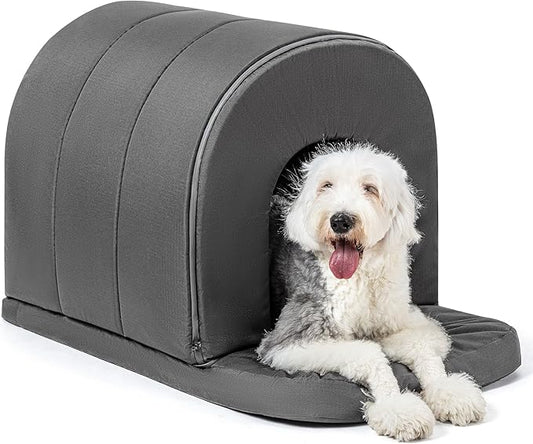 PELZIN Orthopedic Dog Bed House by Brands