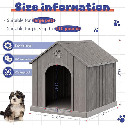 Bifanuo Outdoor Indoor Dog House - Image 8