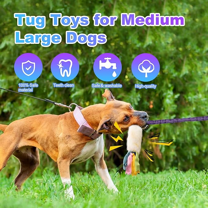 Dog Rope Toys, Nearly Indestructible Dog Rope Toys - Image 3