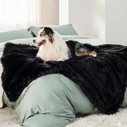 Bedsure Dog Blankets for Large Dogs, Fluffy Waterproof Dog Blanket for Couch by Unknown