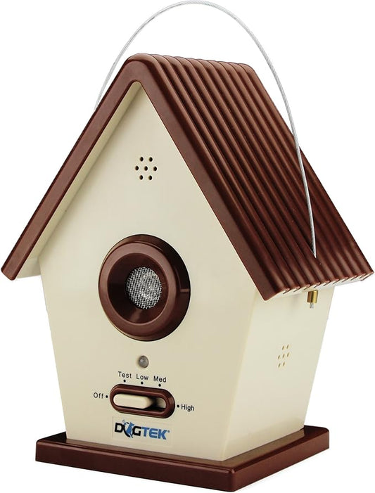 DOGTEK Sonic Bird House Bark Control Outdoor/Indoor by DOGTEK