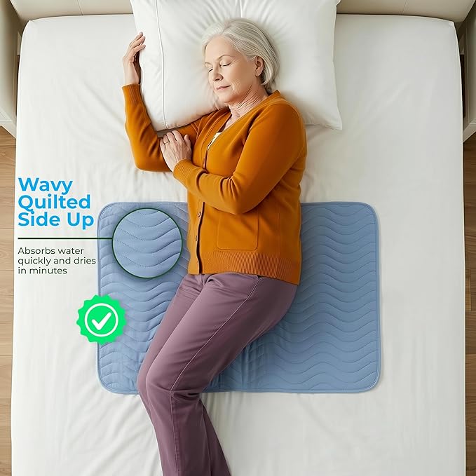 Utopia Bedding Washable Underpads 34" x 52", Waterproof Reusable Heavy - Image 8
