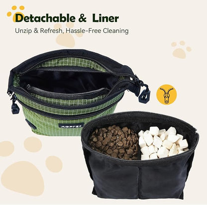 AGPTEK Dog Treat Pouch, Magnetic Dog Walking Pouch - Image 4