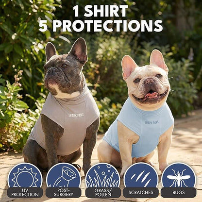 Spark Paws Sunblock Dog T-Shirt, SPF30 Protection, Lightweight Breathable Quick - Image 4