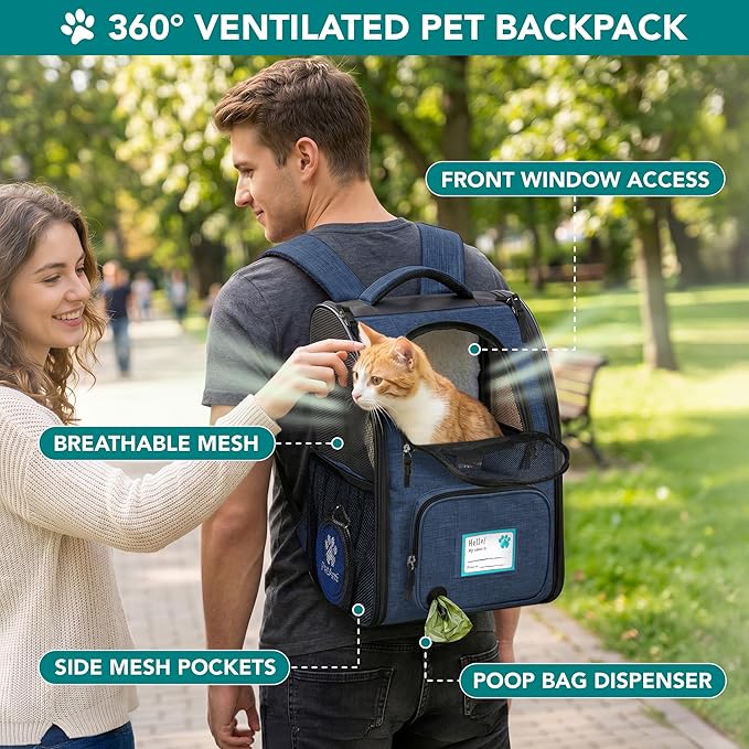 PetAmi Expandable Dog Backpack Carrier - Image 5