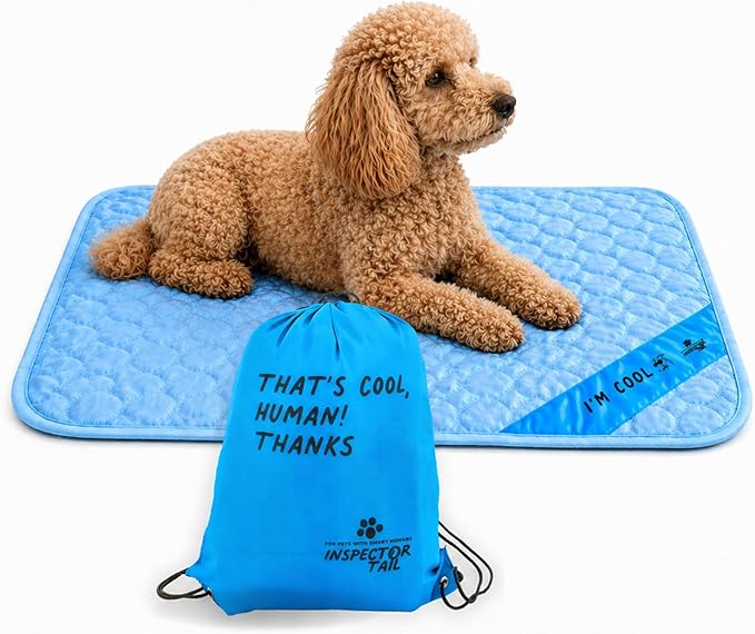 INSPECTOR TAIL Dog Cooling Mat by InspectorTail