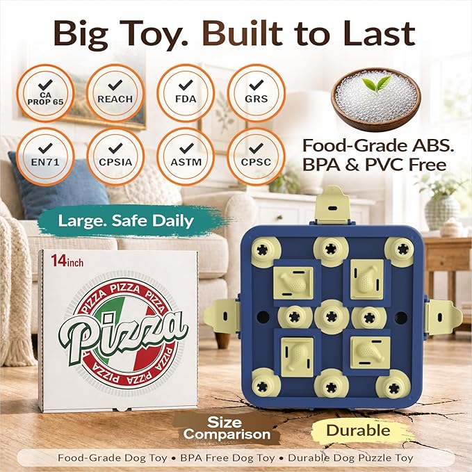 KADTC Dog Chess Puzzle Toy, Large Size, 3 Levels of Step-by-Step Challenge - Image 3