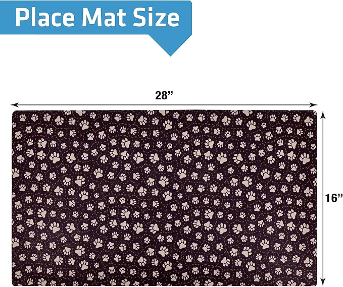 Drymate Pet Bowl Placemat, Dog & Cat Food Feeding Mat - Image 5