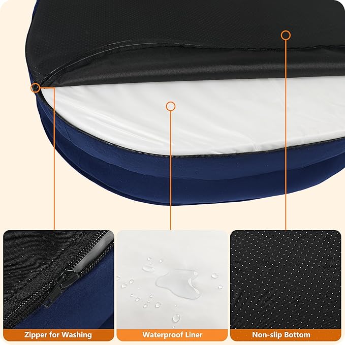 Dwanton Orthopedic Dog Bed for Extra Large Dogs - Image 6