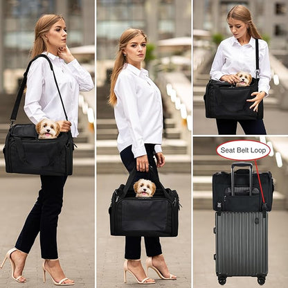 EliteField Deluxe Soft-Sided Pet Carrier, Travel Bag - Image 3