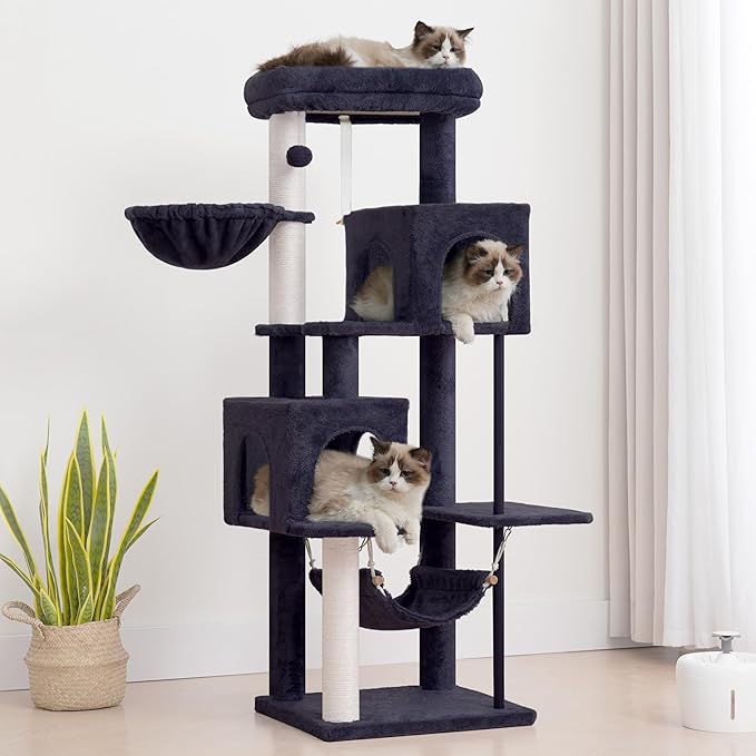 Gitelsnour 51.2'' Cat Tree Tower, Cat Tower - Image 8