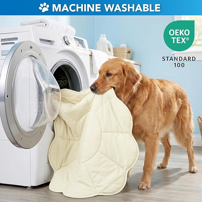PetAmi Dog Cooling Mat, Flower Shape, Pet Pad - Image 8