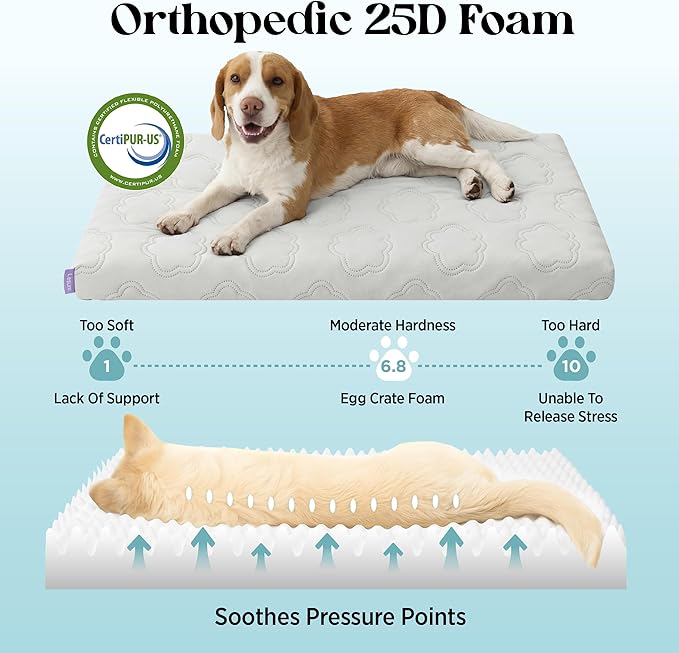 LE SURE Cooling Dog Bed for Small Dogs, Q-Max>0.5 Cooling Mat - Image 6