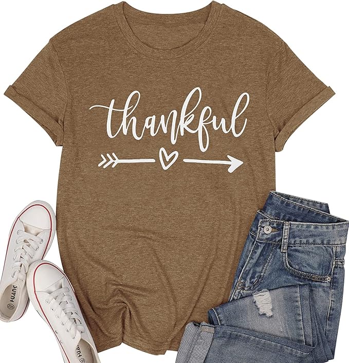NIUBIA Women's T Shirts Summer Tops Simple Heart Graphic Shirts Sayings Short by NIUBIA