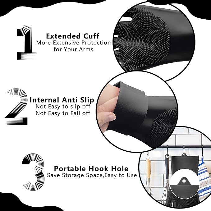 Pet Grooming Gloves—Dog Washing Gloves - Image 6