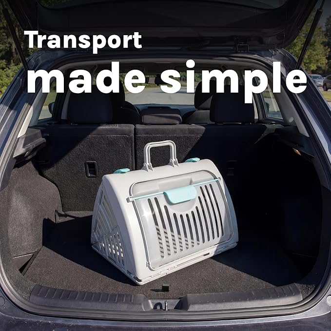 SportPet Large Hard-Sided Travel Cat Carrier - Image 12