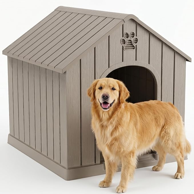 EFU Large Dog House Outdoor Indoor, Waterproof Dog House - Image 8