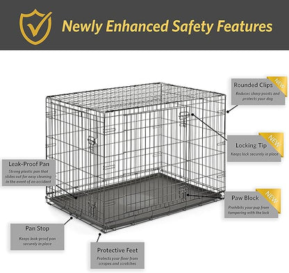 Midwest Homes for Pets 48-Inch New World Crate for Extra-Large Breeds, 90-110 - Image 4