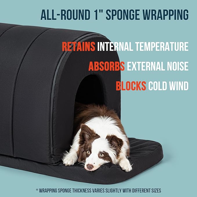 PELZIN Orthopedic Dog Bed House - Image 6