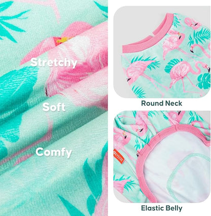 KYEESE Dog Pajamas Velvet Dog Pajamas Small Sized Dogs Soft Dogs Clothes Pet - Image 3