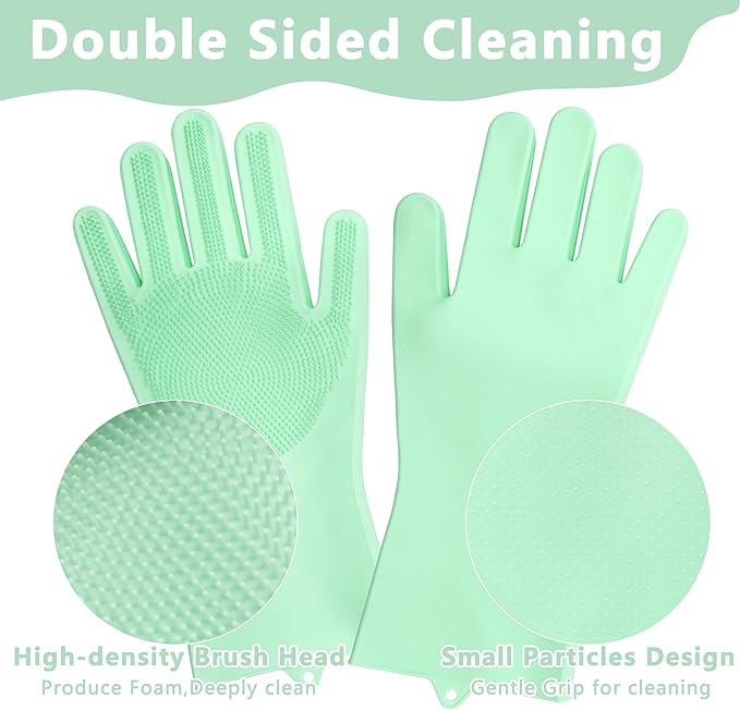 Pet Grooming Gloves—Dog Washing Gloves - Image 4