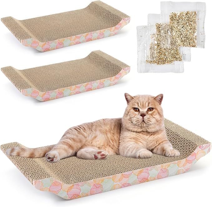 Zodaca Cat Scratcher Bed by EvergreenPetSupplies