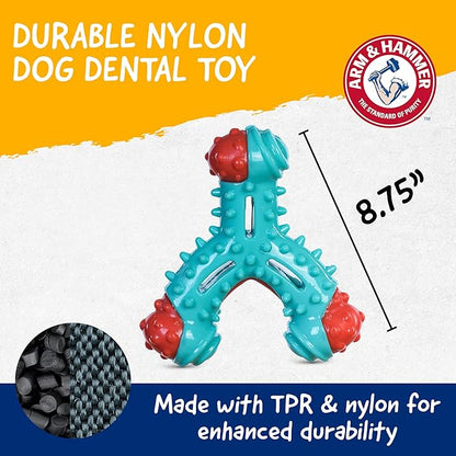 Arm & Hammer for Pets Nubbies Wishbone Dog Dental Toy Chicken Flavor Baking - Image 6