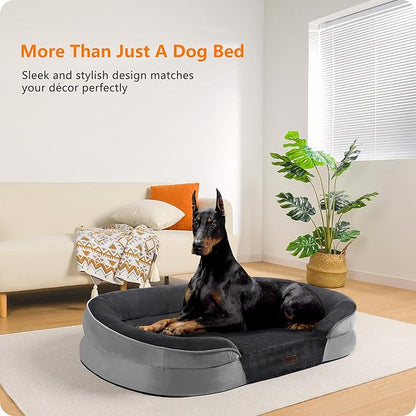 Dwanton Orthopedic Dog Bed for Extra Extra Large Dogs - Image 2