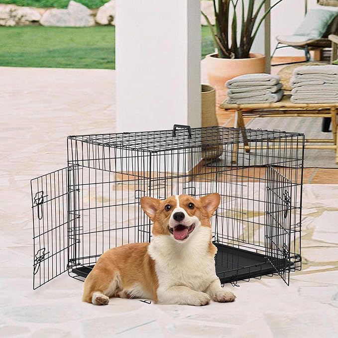 FDW 30 inch Dog Crate Dog Kennel Cage - Image 2