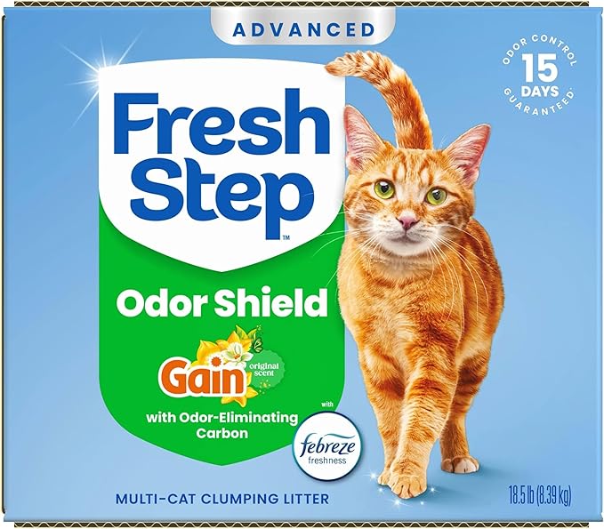 Fresh Step Advanced Odor Shield Multi Cat Clumping Litter - Image 13