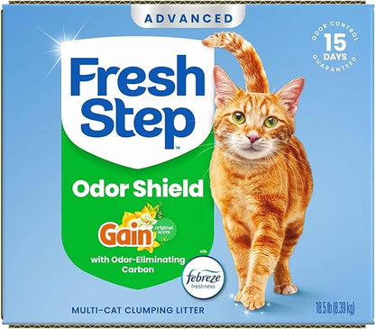 Fresh Step Advanced Odor Shield Multi Cat Clumping Litter - Image 13