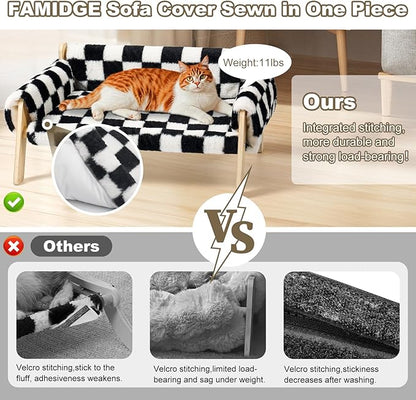 FAMIDGE Elevated Cat Couch Bed for Indoor Cats - Image 4