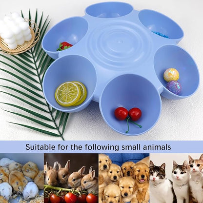DOERDO Cat Feeding Bowl, Plastic Cat and Dog Food Bowl - Image 6