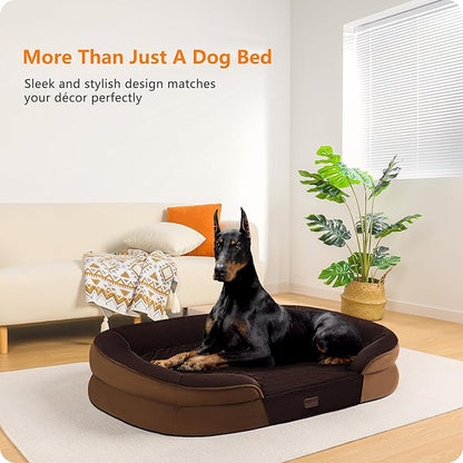 Dwanton Orthopedic Dog Bed for Extra Extra Large Dogs - Image 2