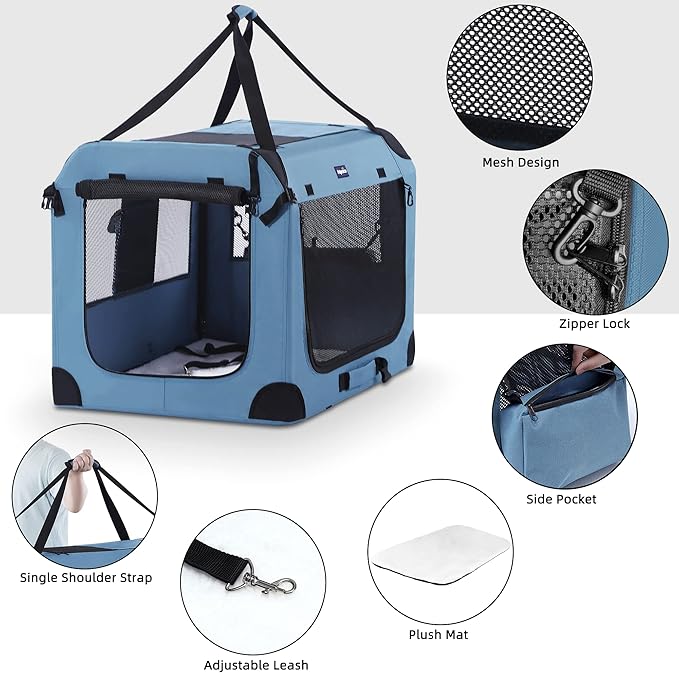 Petprsco Portable Dog Crate - Image 3